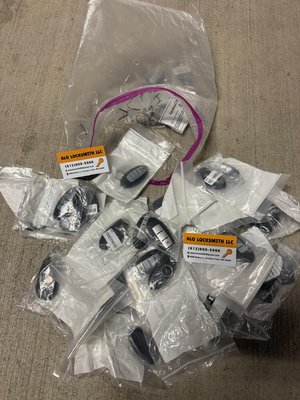 Keys and locksmith supplies